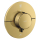AXOR ShowerSelect ID Thermostat Unterputz rund für 2 Verbraucher, Polished Gold Optic