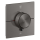 AXOR ShowerSelect ID Thermostat Unterputz eckig für 2 Verbraucher, Brushed Black Chrome