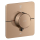 AXOR ShowerSelect ID Thermostat Unterputz softsquare für 2 Verbraucher, Polished Red Gold