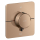 AXOR ShowerSelect ID Thermostat Unterputz softsquare für 2 Verbraucher mit integrierter Sicherungskombination nach EN1717, Polished Red Gold
