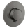 AXOR ShowerSelect ID Thermostat Unterputz rund für 1 Verbraucher, Polished Black Chrome