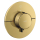 AXOR ShowerSelect ID Thermostat Unterputz rund für 1 Verbraucher, Polished Gold Optic