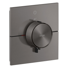 AXOR ShowerSelect ID Thermostat Unterputz eckig für 1 Verbraucher, Brushed Black Chrome