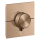 AXOR ShowerSelect ID Thermostat HighFlow Unterputz eckig für 1 Verbraucher und einen zusätzlichen Abgang, Brushed Red Gold