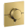 AXOR ShowerSelect ID Thermostat HighFlow Unterputz eckig für 1 Verbraucher und einen zusätzlichen Abgang, Polished Gold Optic