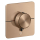 AXOR ShowerSelect ID Thermostat HighFlow Unterputz softsquare für 1 Verbraucher und einen zusätzlichen Abgang, Brushed Red Gold