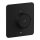 AXOR ShowerSelect ID Thermostat HighFlow Unterputz softsquare für 1 Verbraucher und einen zusätzlichen Abgang, Mattschwarz