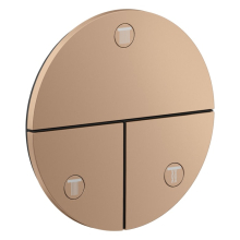 AXOR ShowerSelect ID Ventil Unterputz rund für 3 Verbraucher, Polished Red Gold