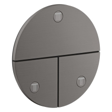 AXOR ShowerSelect ID Ventil Unterputz rund für 3 Verbraucher, Brushed Black Chrome