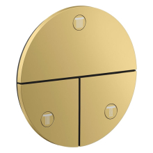 AXOR ShowerSelect ID Ventil Unterputz rund für 3 Verbraucher, Polished Gold Optic