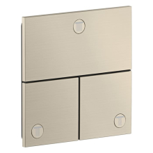 AXOR ShowerSelect ID Ventil Unterputz eckig für 3 Verbraucher, Brushed Nickel