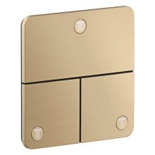 AXOR ShowerSelect ID Ventil Unterputz softsquare für 3 Verbraucher, Brushed Bronze
