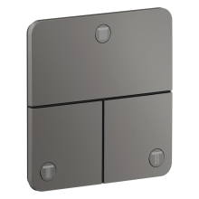AXOR ShowerSelect ID Ventil Unterputz softsquare für 3 Verbraucher, Polished Black Chrome