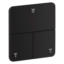 AXOR ShowerSelect ID Ventil Unterputz softsquare für 3 Verbraucher, Mattschwarz