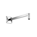 Herzbach LIVING SPA Wandarm 420mm eckig gewinkelt Chrom