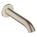 AXOR Uno Wanneneinlauf gebogen, Brushed Nickel