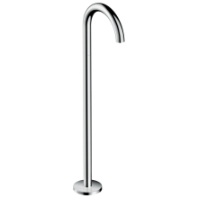 AXOR Uno Wanneneinlauf gebogen bodenstehend, Chrom