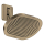 AXOR ShowerSphere Kopfbrause 370/220 2jet mit beweglichem Brausearm, Brushed Bronze