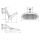 AXOR ShowerSphere Kopfbrause 370/220 2jet mit beweglichem Brausearm, Polished Red Gold
