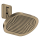 AXOR ShowerSphere Kopfbrause 370/220 2jet EcoSmart mit beweglichem Brausearm, Brushed Bronze