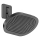 AXOR ShowerSphere Kopfbrause 370/220 2jet EcoSmart mit beweglichem Brausearm, Polished Black Chrome