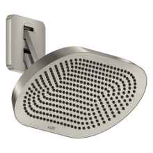 AXOR ShowerSphere Kopfbrause 370/220 2jet EcoSmart mit beweglichem Brausearm, Edelstahl Optic