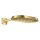 AXOR ShowerSphere Kopfbrause 370/220 1jet mit Brausearm, Polished Gold Optic