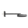 AXOR ShowerSphere Kopfbrause 370/220 1jet EcoSmart mit Brausearm, Brushed Black Chrome