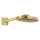 AXOR ShowerSphere Kopfbrause 250/160 1jet mit Brausearm, Brushed Gold Optic