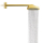 AXOR ShowerSphere Kopfbrause 250/160 1jet mit Brausearm, Polished Gold Optic