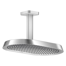 AXOR ShowerSphere Kopfbrause 370/220 2jet mit Deckenanschluss, Chrom