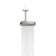 AXOR ShowerSphere Kopfbrause 370/220 1jet mit Deckenanschluss, Brushed Nickel