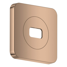 AXOR ShowerSphere Rosette 120/120 softsquare, Polished Red Gold