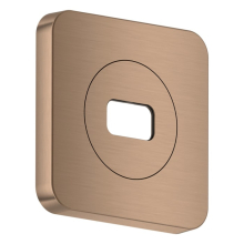 AXOR ShowerSphere Rosette 120/120 softsquare, Brushed Red Gold