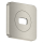 AXOR ShowerSphere Rosette 120/120 softsquare, Edelstahl Optic