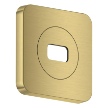 AXOR ShowerSphere Rosette 120/120 softsquare, Brushed Brass