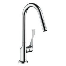 AXOR Citterio Einhebel-Küchenmischer 250 mit Ausziehbrause EcoSmart, Chrom