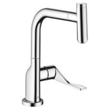 AXOR Citterio Einhebel-Küchenmischer Select 230 mit Ausziehauslauf, Chrom