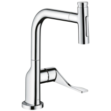 AXOR Citterio Einhebel-Küchenmischer Select 230 2jet mit Ausziehbrause und sBox, Chrom