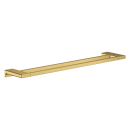 hansgrohe AddStoris Q Doppelbadetuchhalter, Polished Gold...