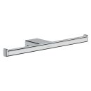 hansgrohe AddStoris Q Toilettenpapierhalter doppelt, Chrom