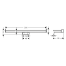 hansgrohe AddStoris Q Toilettenpapierhalter doppelt,...