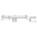hansgrohe AddStoris Q Toilettenpapierhalter doppelt,...