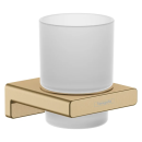 hansgrohe AddStoris Q Zahnputzbecher, Brushed Bronze
