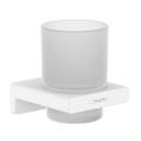 hansgrohe AddStoris Q Zahnputzbecher, Mattweiß