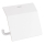 hansgrohe AddStoris Q Toilettenpapierhalter mit Deckel, Mattweiß