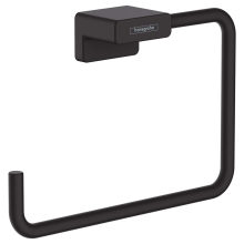 hansgrohe AddStoris Q Handtuchring, Mattschwarz