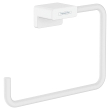 hansgrohe AddStoris Q Handtuchring, Mattweiß