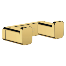 hansgrohe AddStoris Q Handtuchhaken doppelt, Polished Gold Optic