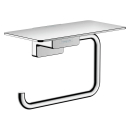 hansgrohe AddStoris Q Toilettenpapierhalter mit Ablage,...